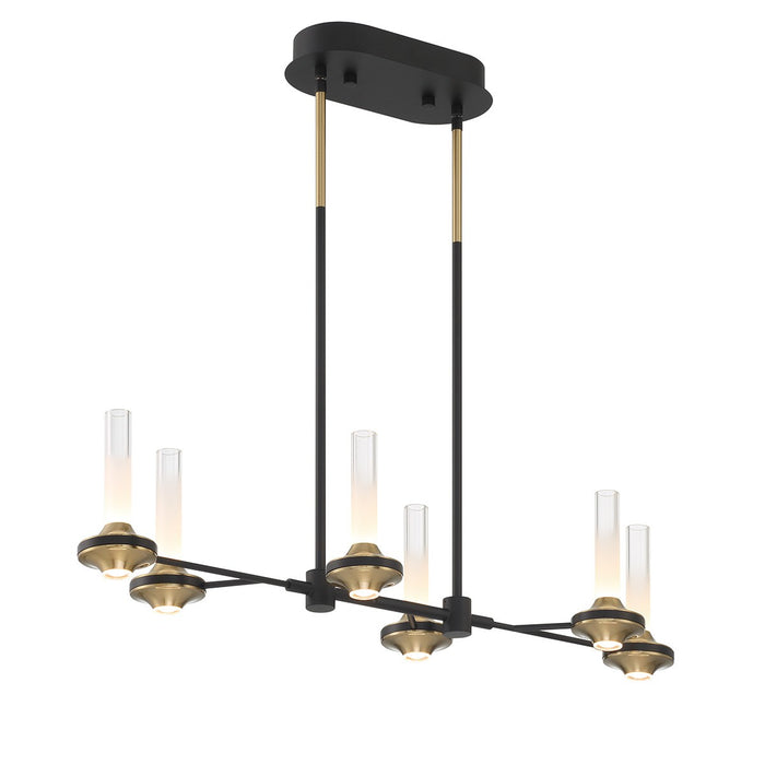 Eurofase 45713-019 LED Chandelier, Black