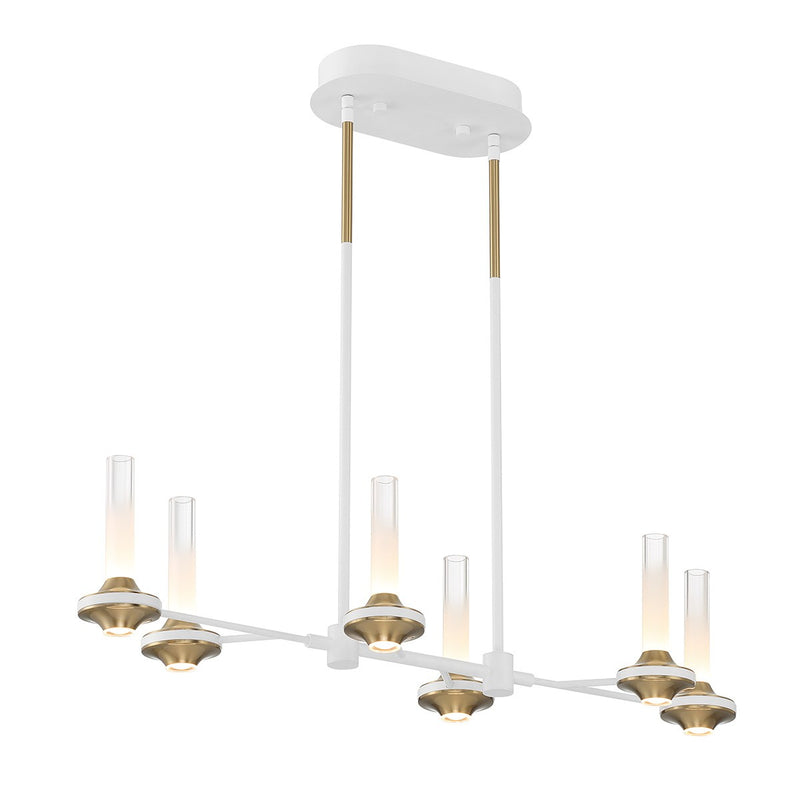Eurofase 45713-026 LED Chandelier, White