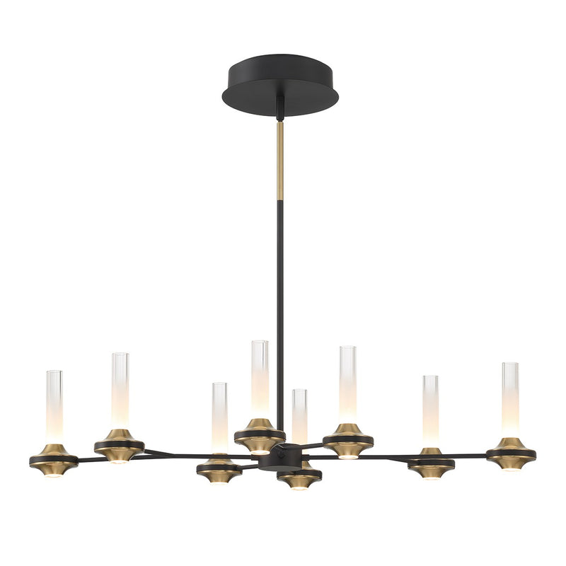 Eurofase 45714-016 LED Chandelier, Black