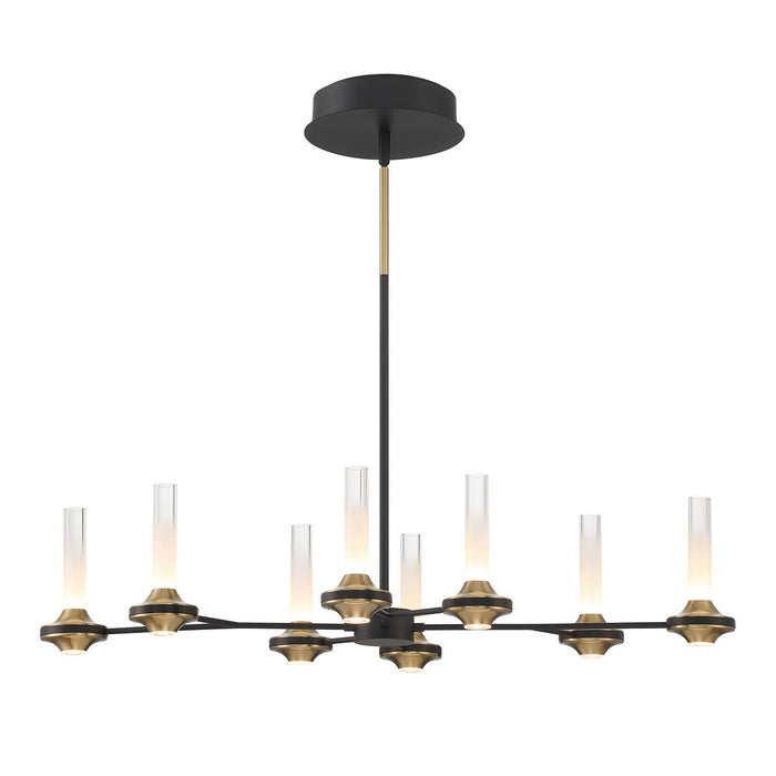Eurofase 45714-016 LED Chandelier, Black
