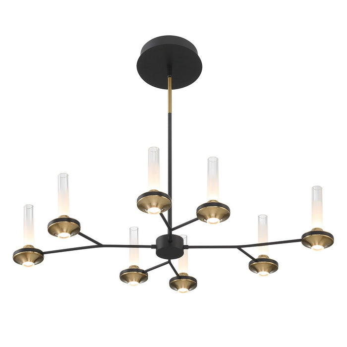 Eurofase 45714-016 LED Chandelier, Black