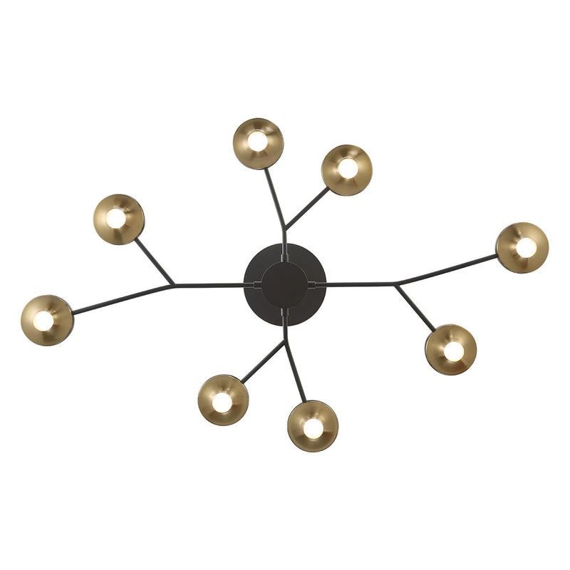Eurofase 45714-016 LED Chandelier, Black