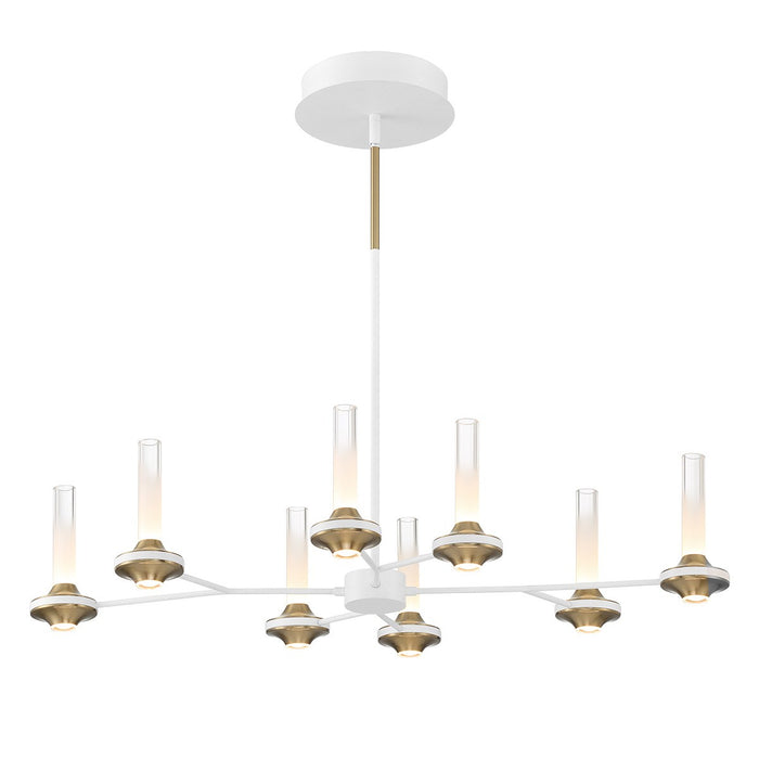 Eurofase 45714-023 LED Chandelier, White