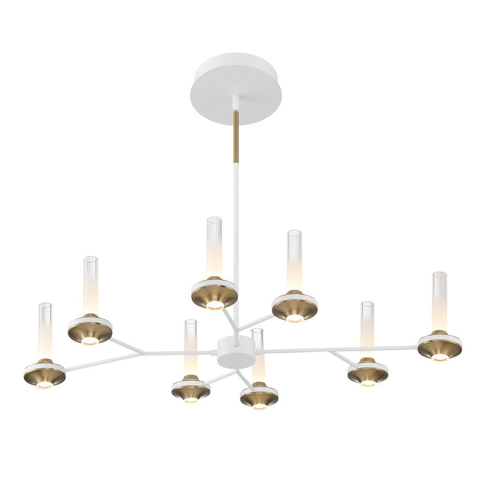 Eurofase 45714-023 LED Chandelier, White