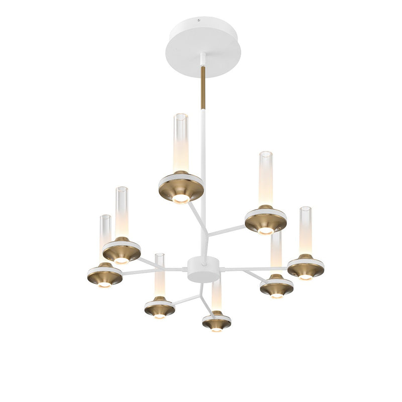 Eurofase 45714-023 LED Chandelier, White