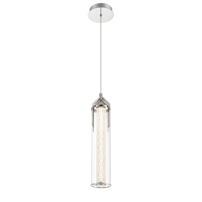 Eurofase 45716-010 LED Pendant, Polished Nickel