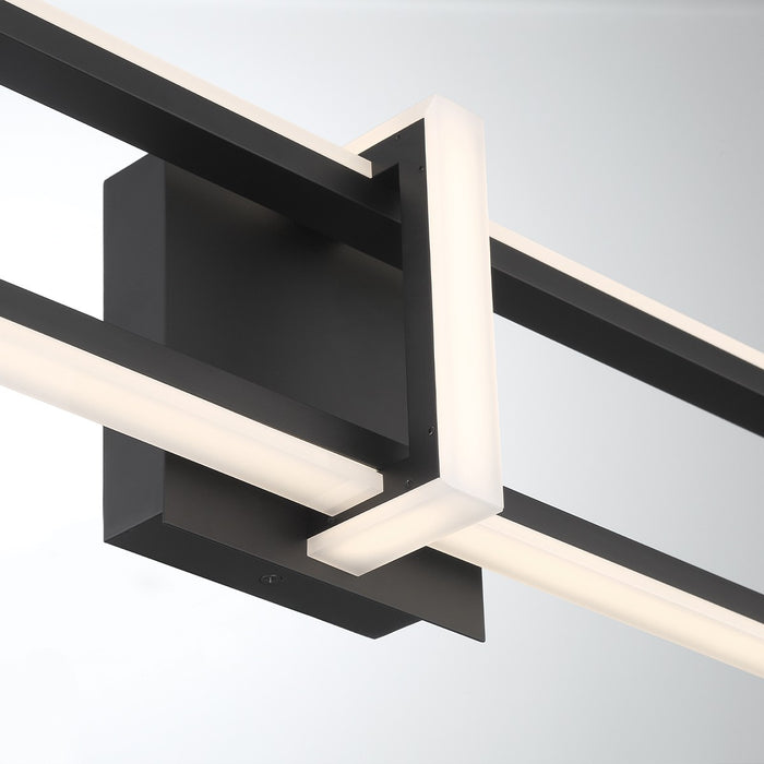 Eurofase 45724-015 LED Wall Sconce, Black