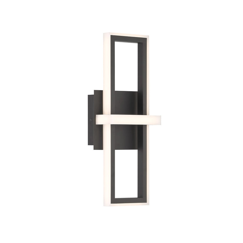 Eurofase 45725-012 LED Wall Sconce, Black