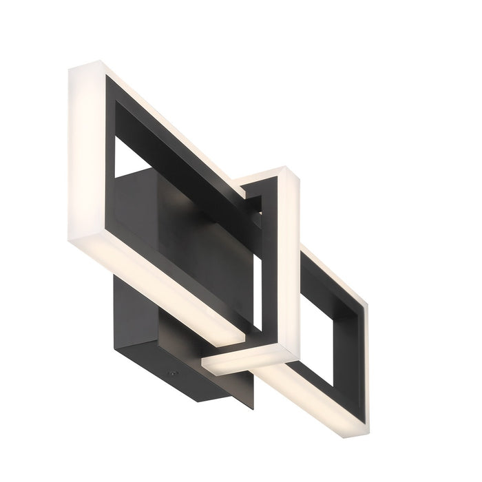 Eurofase 45725-012 LED Wall Sconce, Black