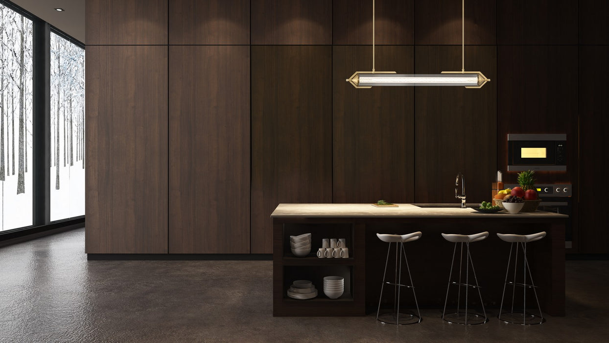 Eurofase 45715-025 LED Chandelier, Gold