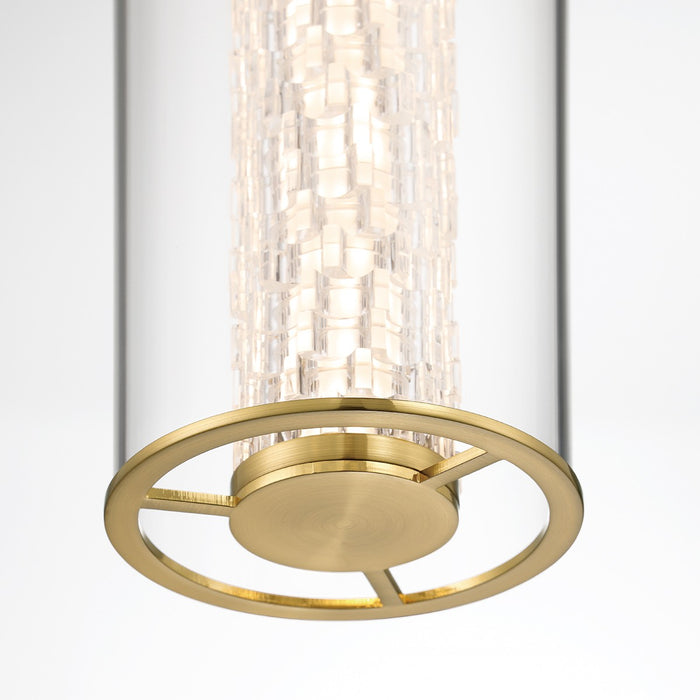 Eurofase 45716-027 LED Pendant, Gold