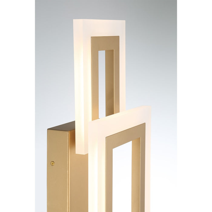 Eurofase 45908-019 LED Wall Sconce, Gold