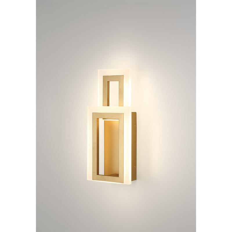 Eurofase 45908-019 LED Wall Sconce, Gold