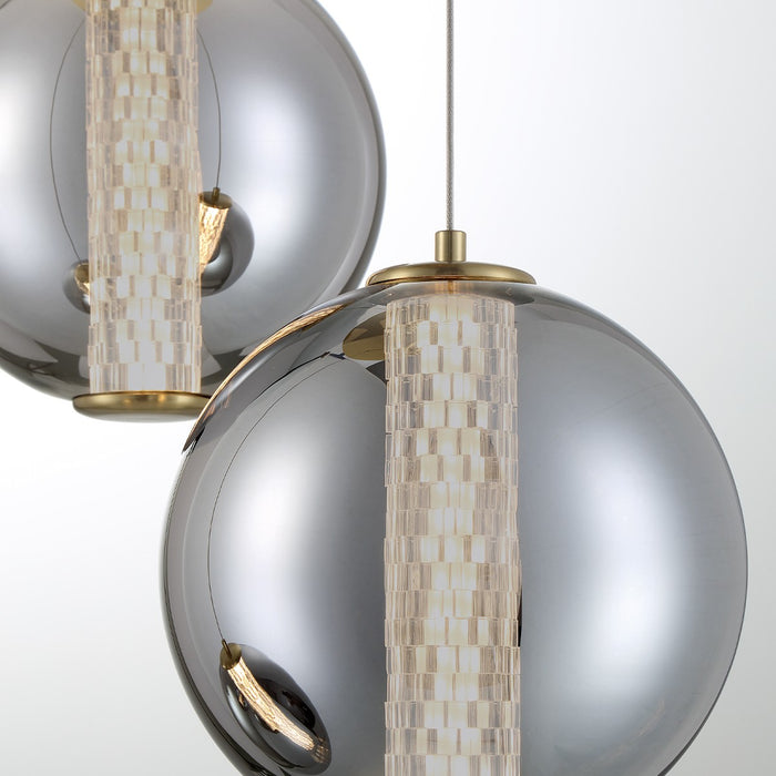 Eurofase 45736-024 LED Pendant, Gold