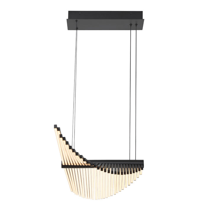 Eurofase 46344-014 LED Chandelier, Black