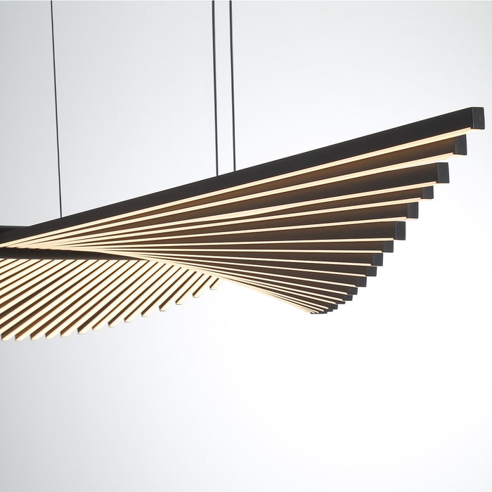 Eurofase 46344-014 LED Chandelier, Black