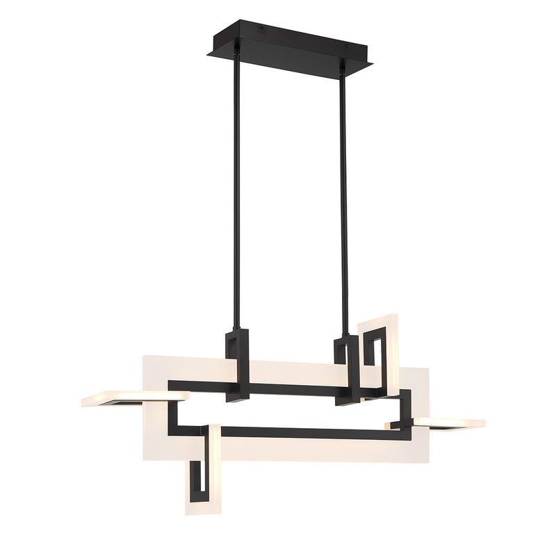Eurofase 45718-022 LED Chandelier, Black
