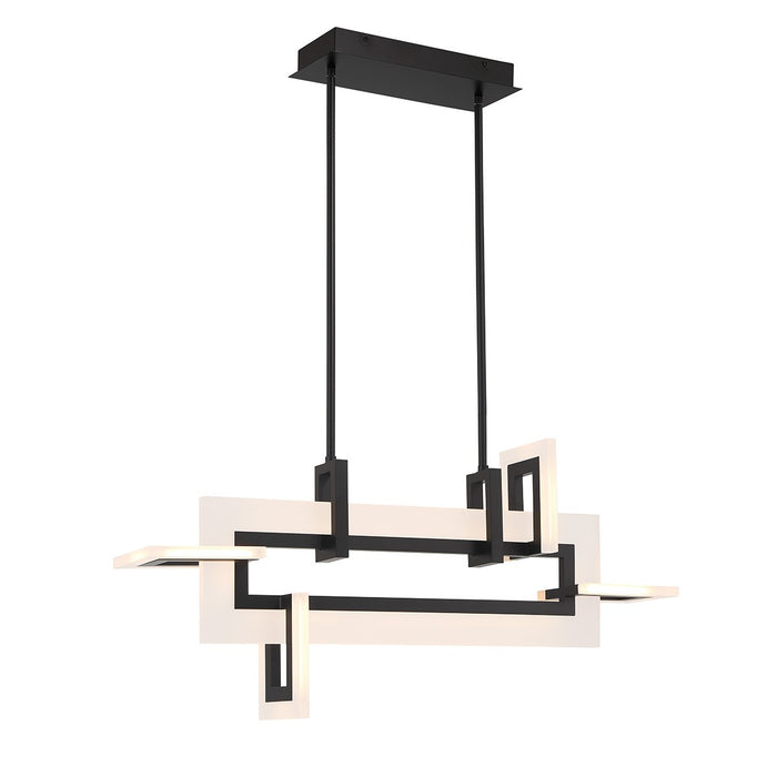 Eurofase 45718-022 LED Chandelier, Black