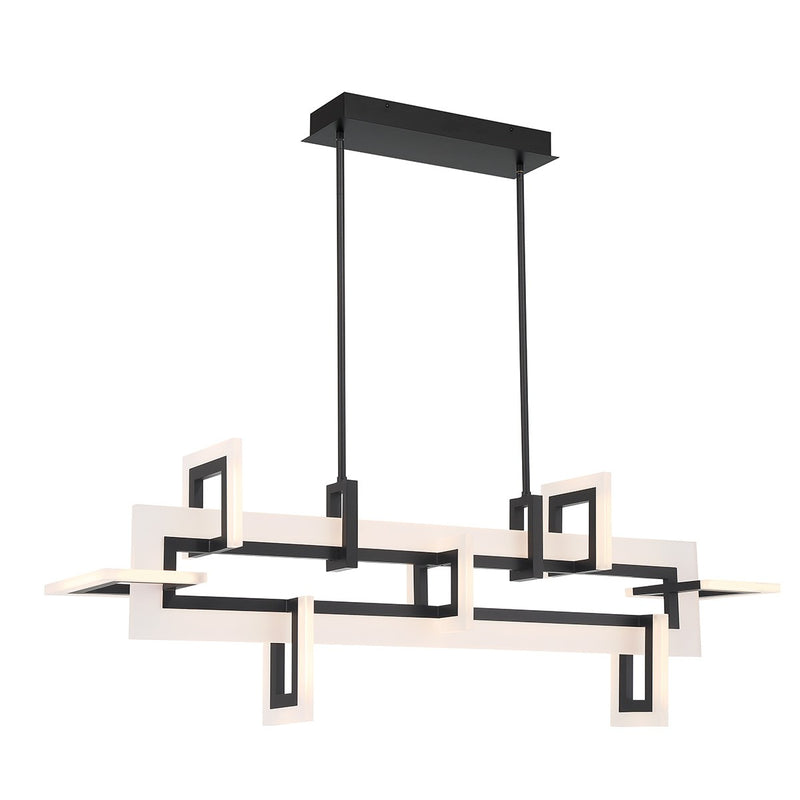 Eurofase 45719-023 LED Chandelier, Black