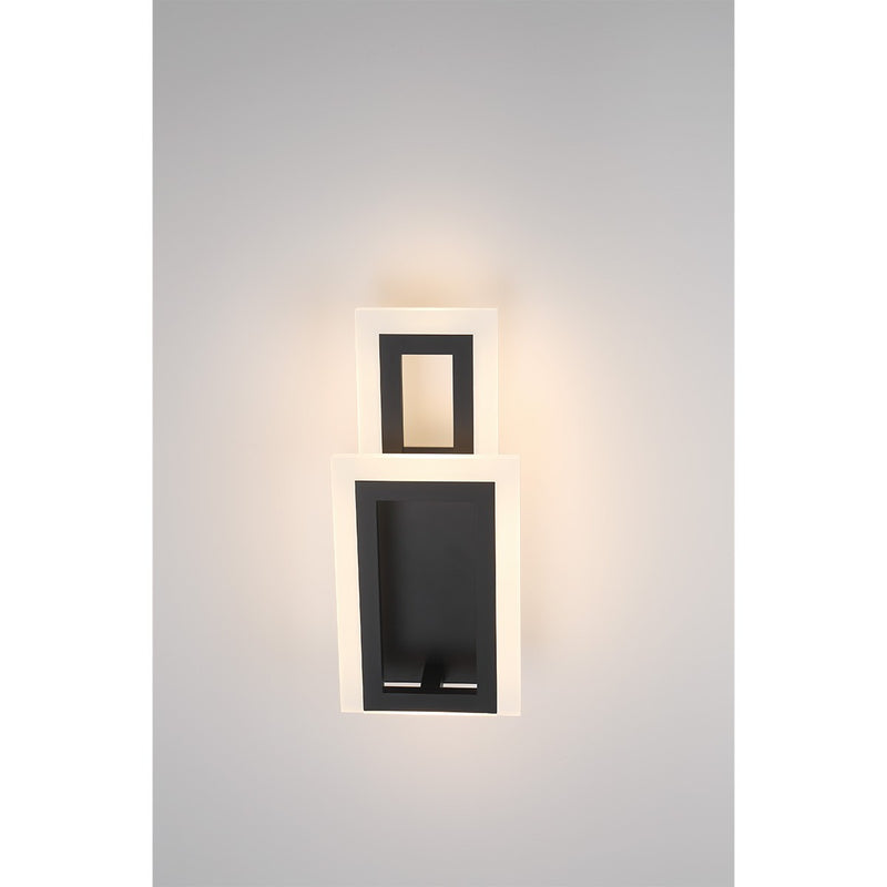Eurofase 45908-024 LED Wall Sconce, Black