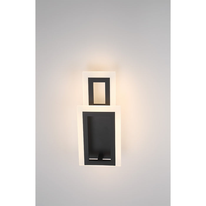 Eurofase 45908-024 LED Wall Sconce, Black