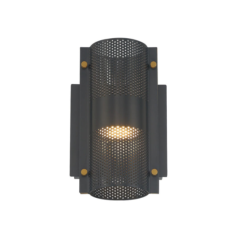 Eurofase 46459-015 LED Wall Sconce, Gold-Black