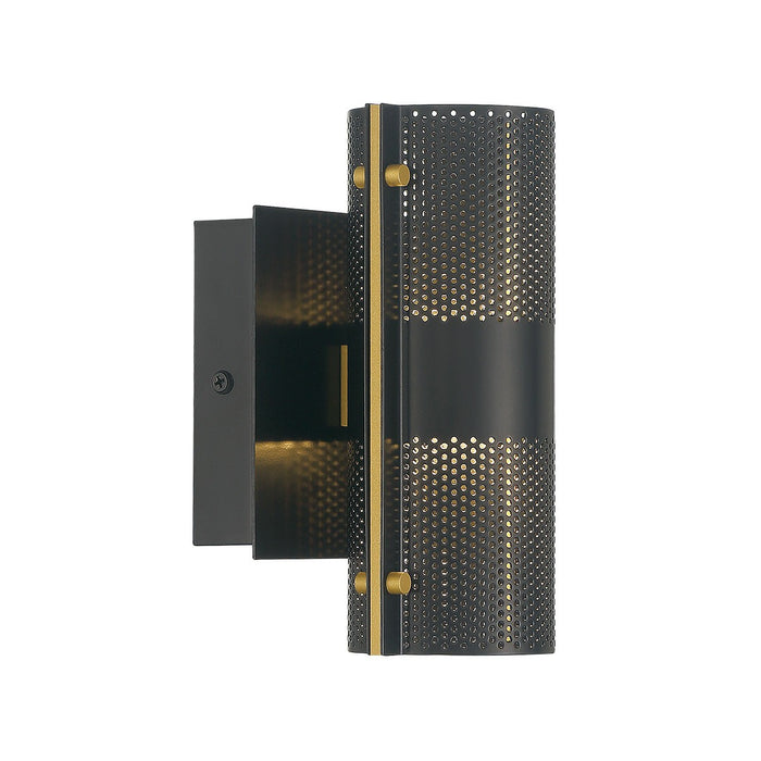 Eurofase 46459-015 LED Wall Sconce, Gold-Black