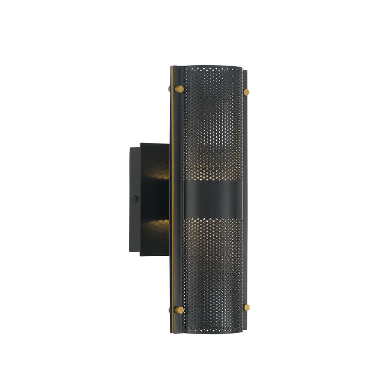 Eurofase 46460-011 LED Wall Sconce, Gold-Black