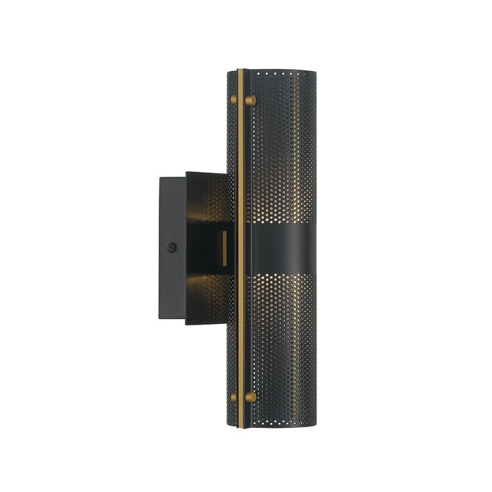 Eurofase 46460-011 LED Wall Sconce, Gold-Black