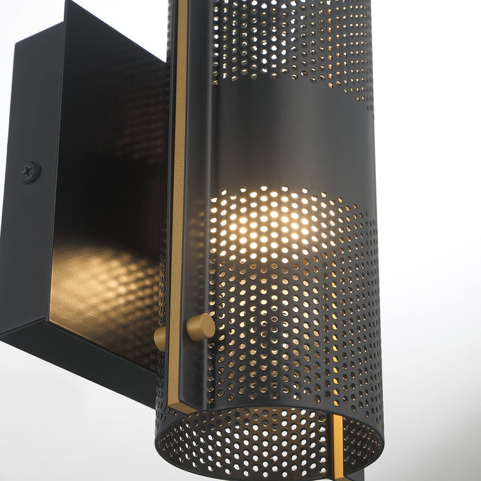 Eurofase 46460-011 LED Wall Sconce, Gold-Black
