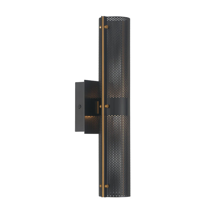 Eurofase 46461-018 LED Wall Sconce, Gold-Black