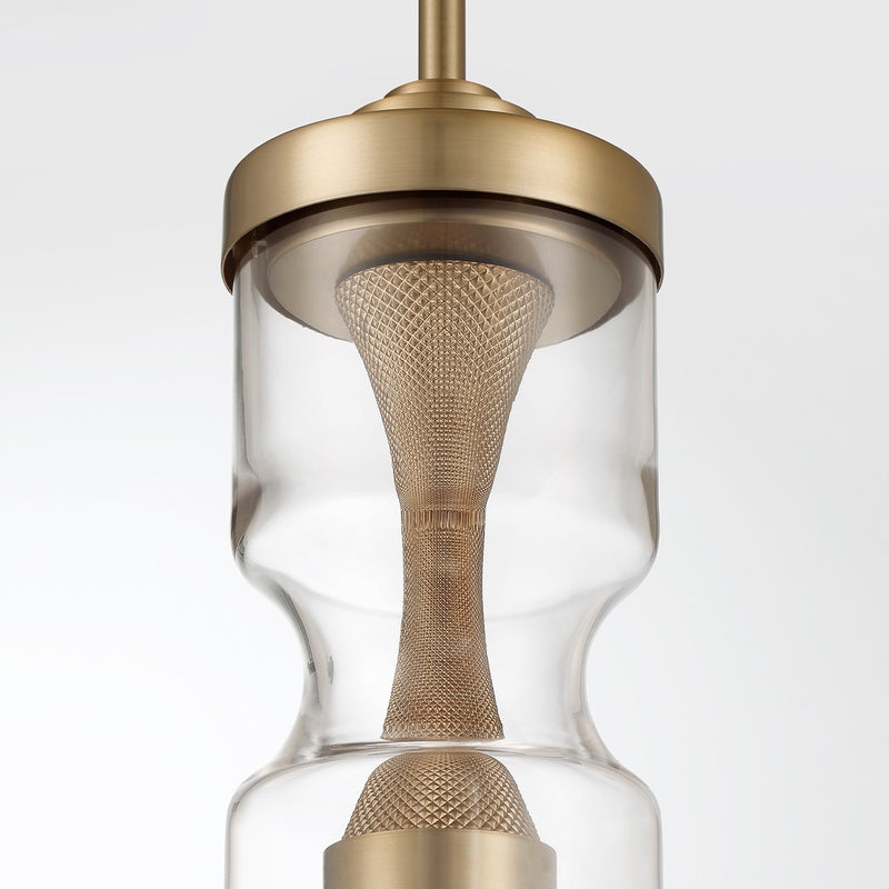 Eurofase 46430-014 One Light Pendant, Gold