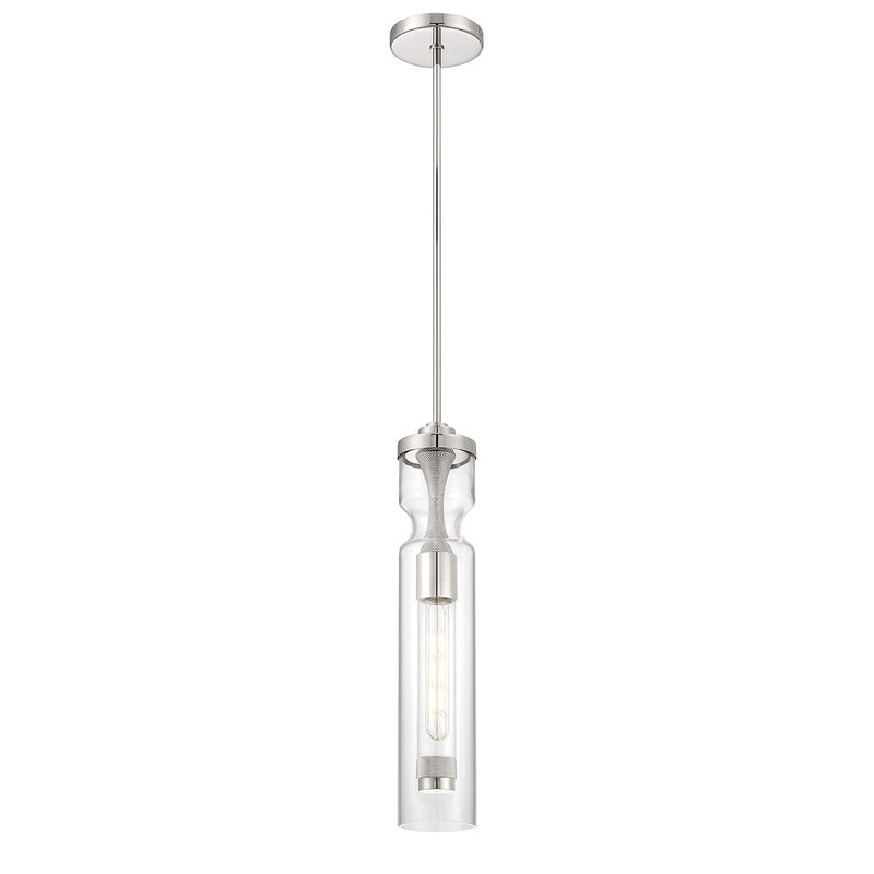 Eurofase 46430-021 One Light Pendant, Satin Nickel