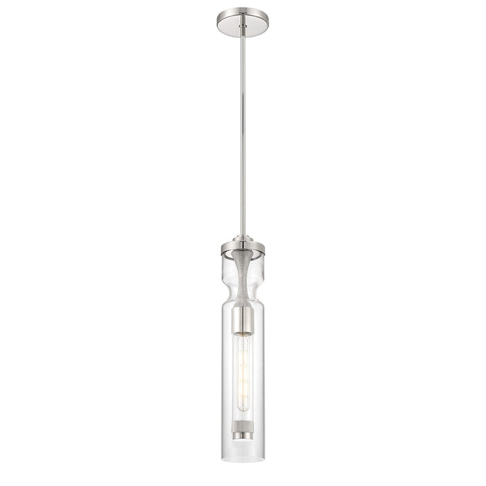 Eurofase 46430-021 One Light Pendant, Satin Nickel