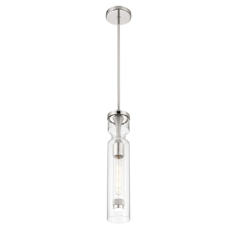 Eurofase 46430-021 One Light Pendant, Satin Nickel