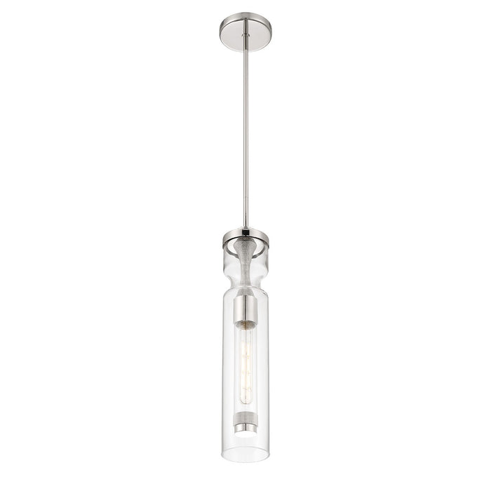 Eurofase 46430-021 One Light Pendant, Satin Nickel