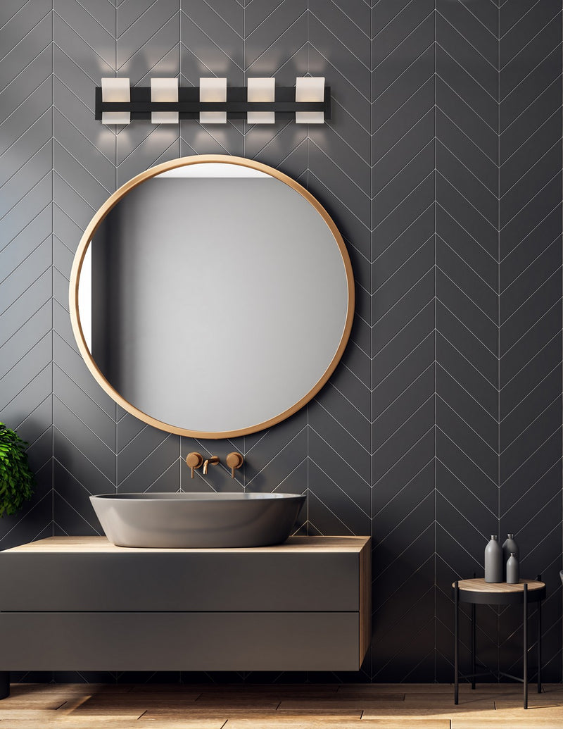 Eurofase 35657-025 LED Vanity, Black