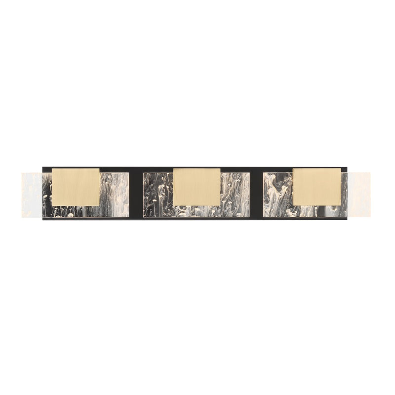 Eurofase 45346-019 LED Vanity, Gold-Black