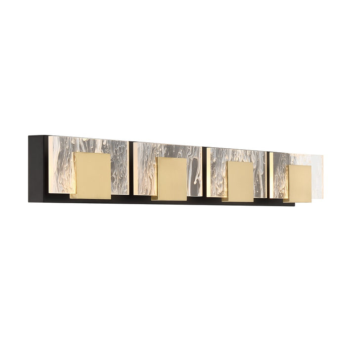Eurofase 45347-016 LED Vanity, Gold-Black