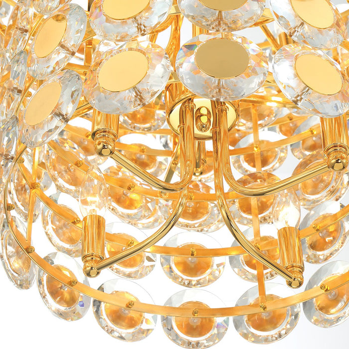 Eurofase 44289-028 24 Light Chandelier, Gold
