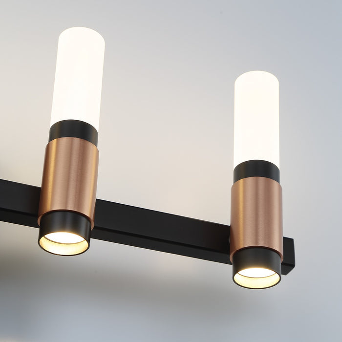 Eurofase 45236-013 LED Vanity, Brass-Black