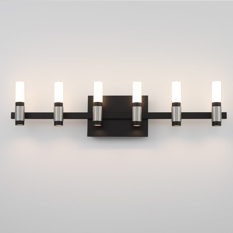Eurofase 45237-027 LED Vanity, Silver-Black