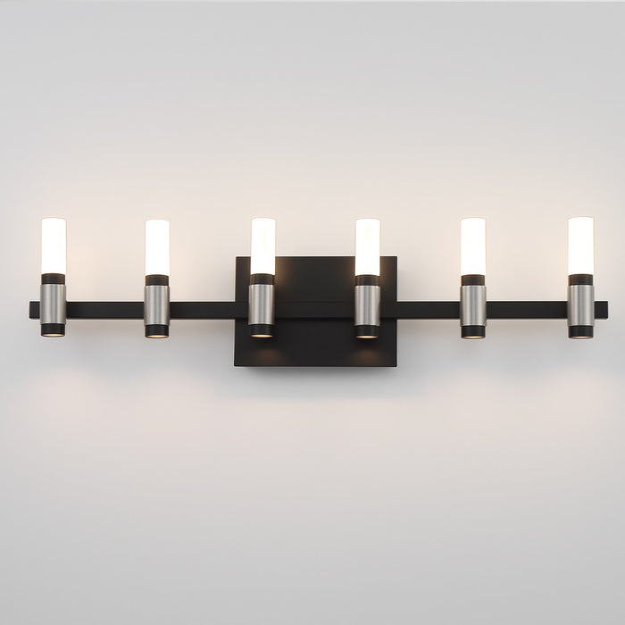 Eurofase 45237-027 LED Vanity, Silver-Black
