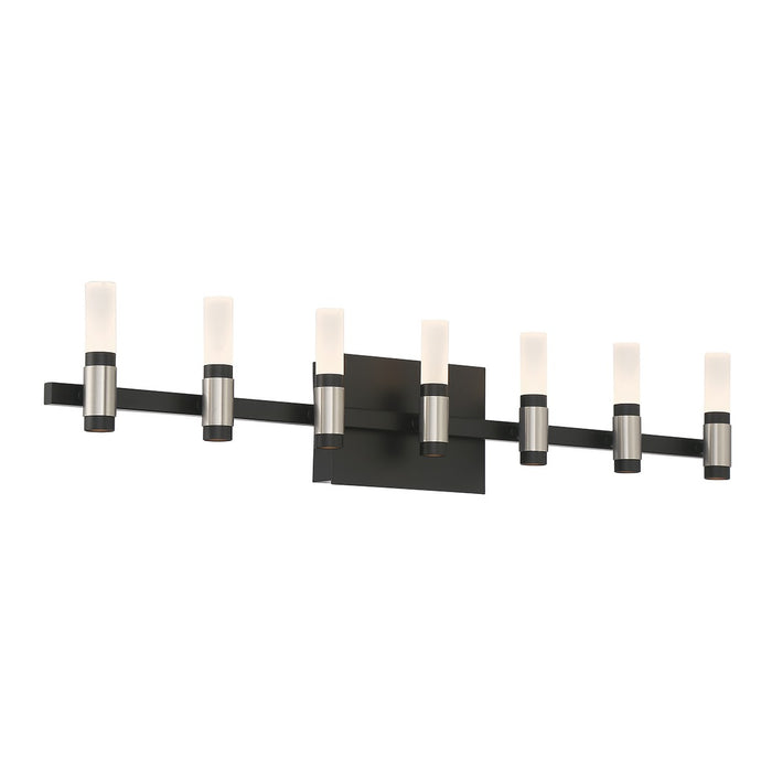 Eurofase 45238-021 LED Vanity, Silver-Black