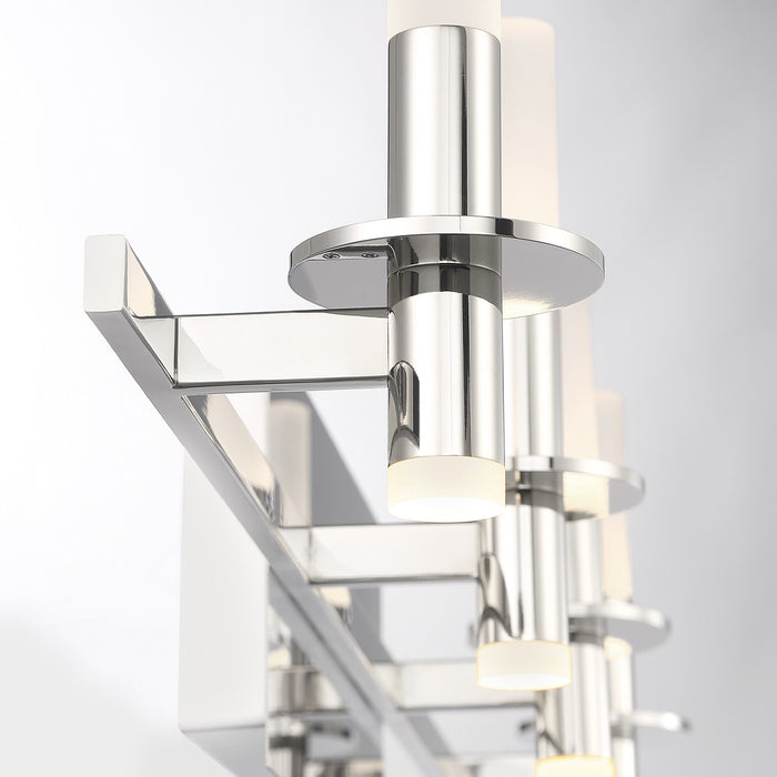 Eurofase 45235-023 LED Vanity, Polished Nickel