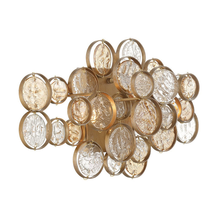 Eurofase 45452-024 Two Light Vanity, Gold
