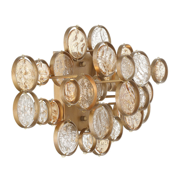 Eurofase 45452-024 Two Light Vanity, Gold