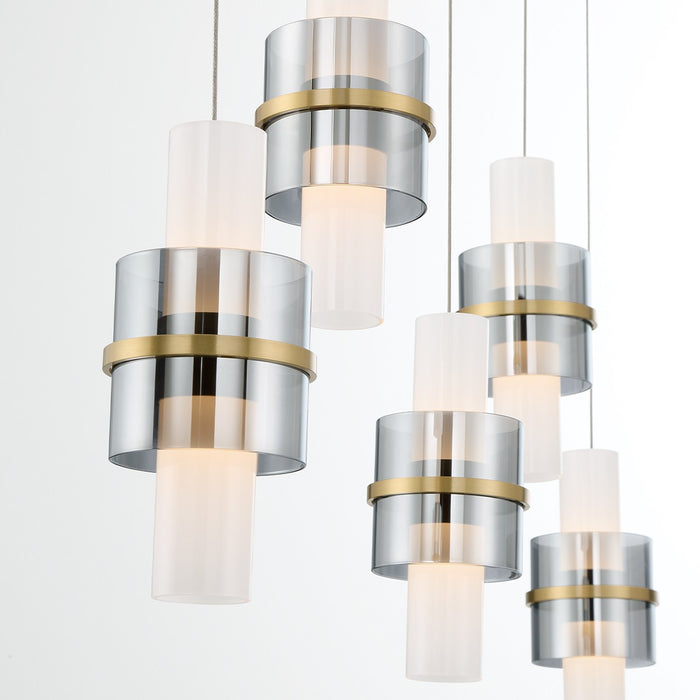 Eurofase 45595-011 LED Pendant, Gold