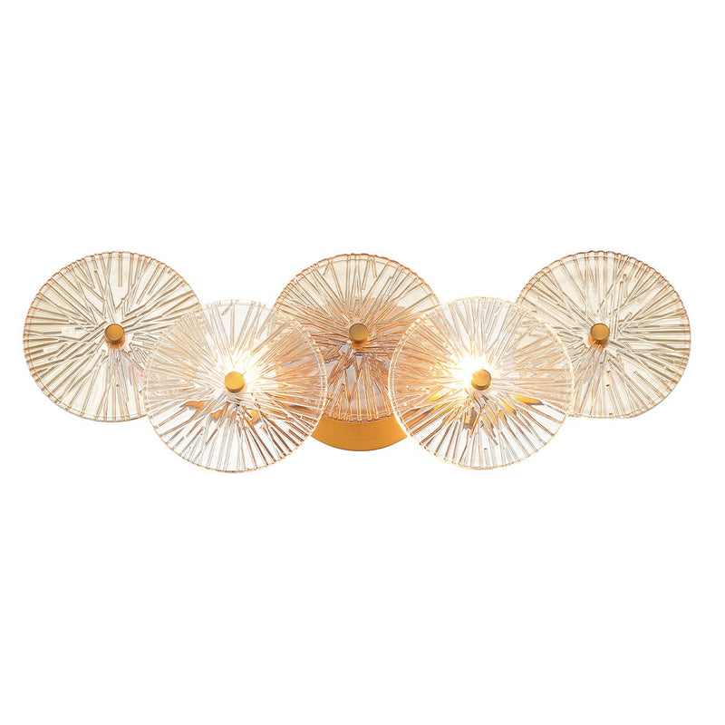 Eurofase 45700-019 Two Light Vanity, Gold
