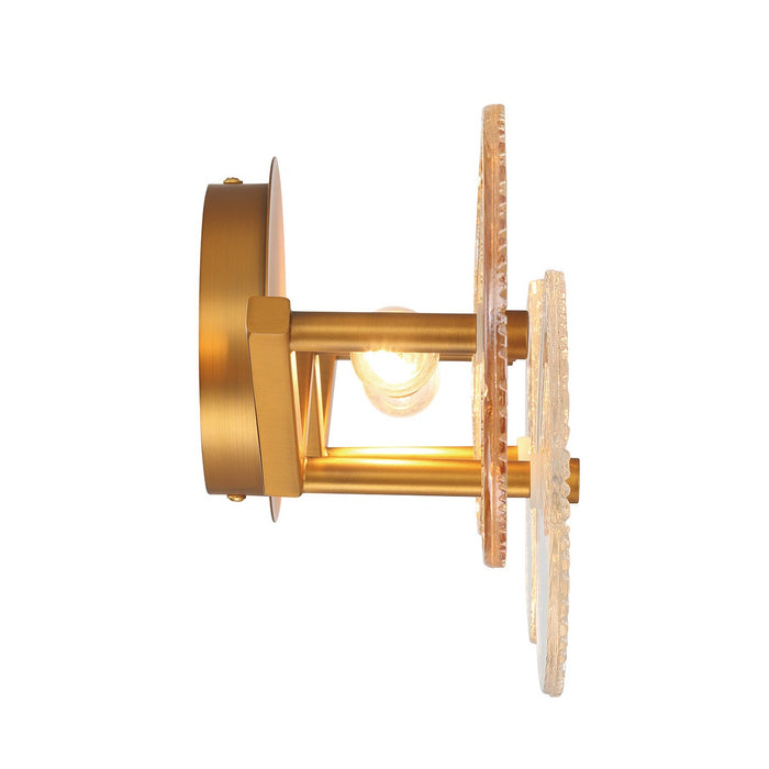 Eurofase 45700-019 Two Light Vanity, Gold